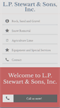 Mobile Screenshot of lpstewartandsons.com